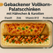 🥞 Gebackener Vollkorn-Palatschinken mit Hähnchen & Karotten