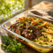 Geschmortes Kalbsbäckchen-Ragout mit Za’atar-Pastinaken, Polenta & Zitronen-Kapern