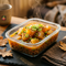 Geschmorter Herbstrettich mit Miso-Ingwer-Sud & Vollkornreis