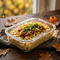Käsespätzle mit Zwiebel-Kohlrabi-Schmelz