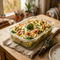 🧀 Brokkoli-Mandel-Gratin mit Hirse & Kräuterfetakäse
