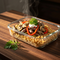 Rindfleisch-Pfanne Stroganoff-Art mit Sauerrahm, Pilzen & Ebly